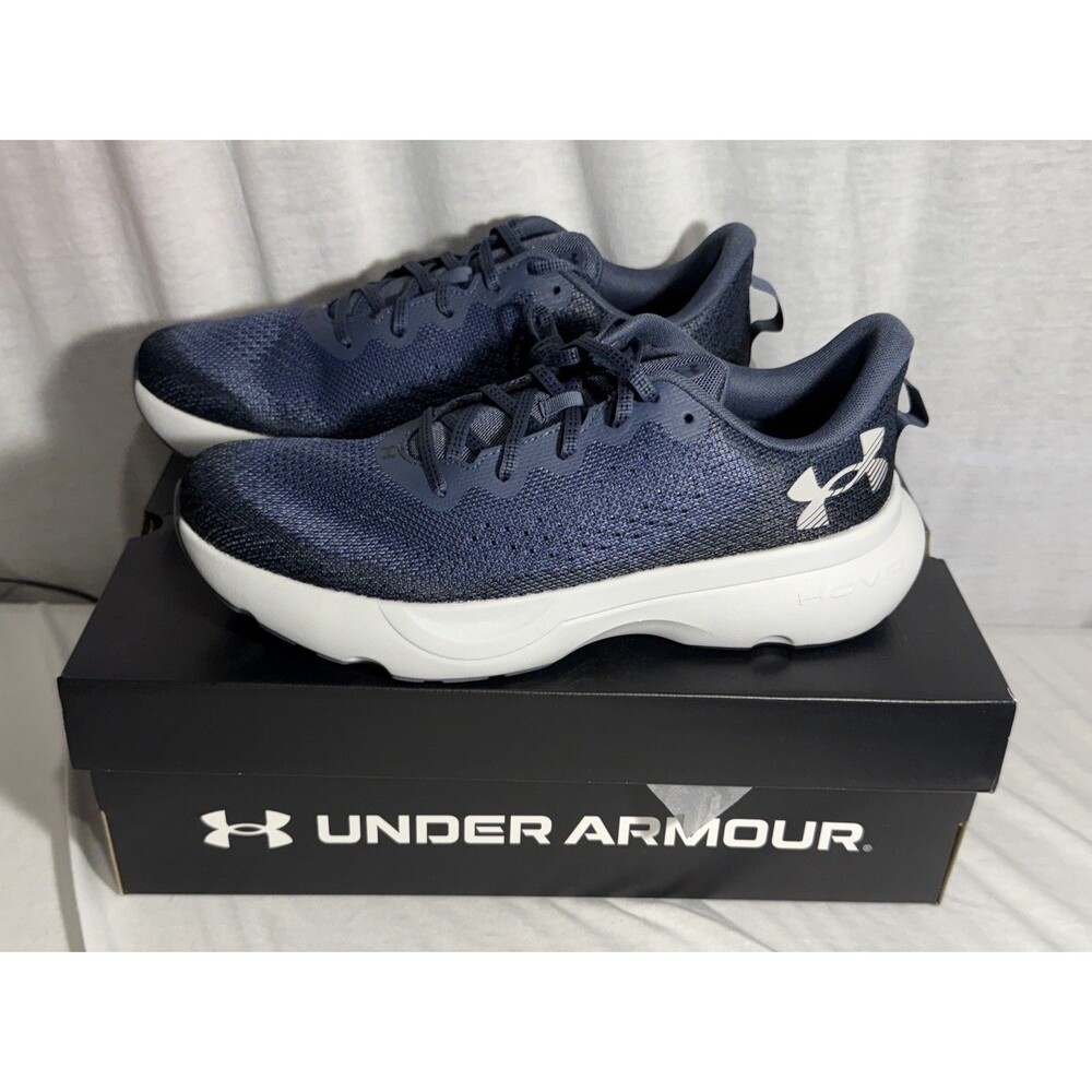 NEW NIB Men's UA Infinite running Tennis shoe Size 11.5 Navy Blue Athletic